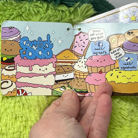 Squishable Comfort Food Avocado Plush Green Smiling 16" Tall NWT - Picture 5 of 8